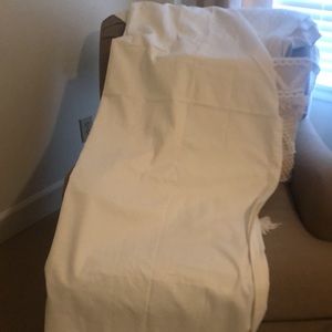 Pottery Barn Broadway Curtain 50" x 96” Drapes Set of 4 - Pole Pocket Ivory